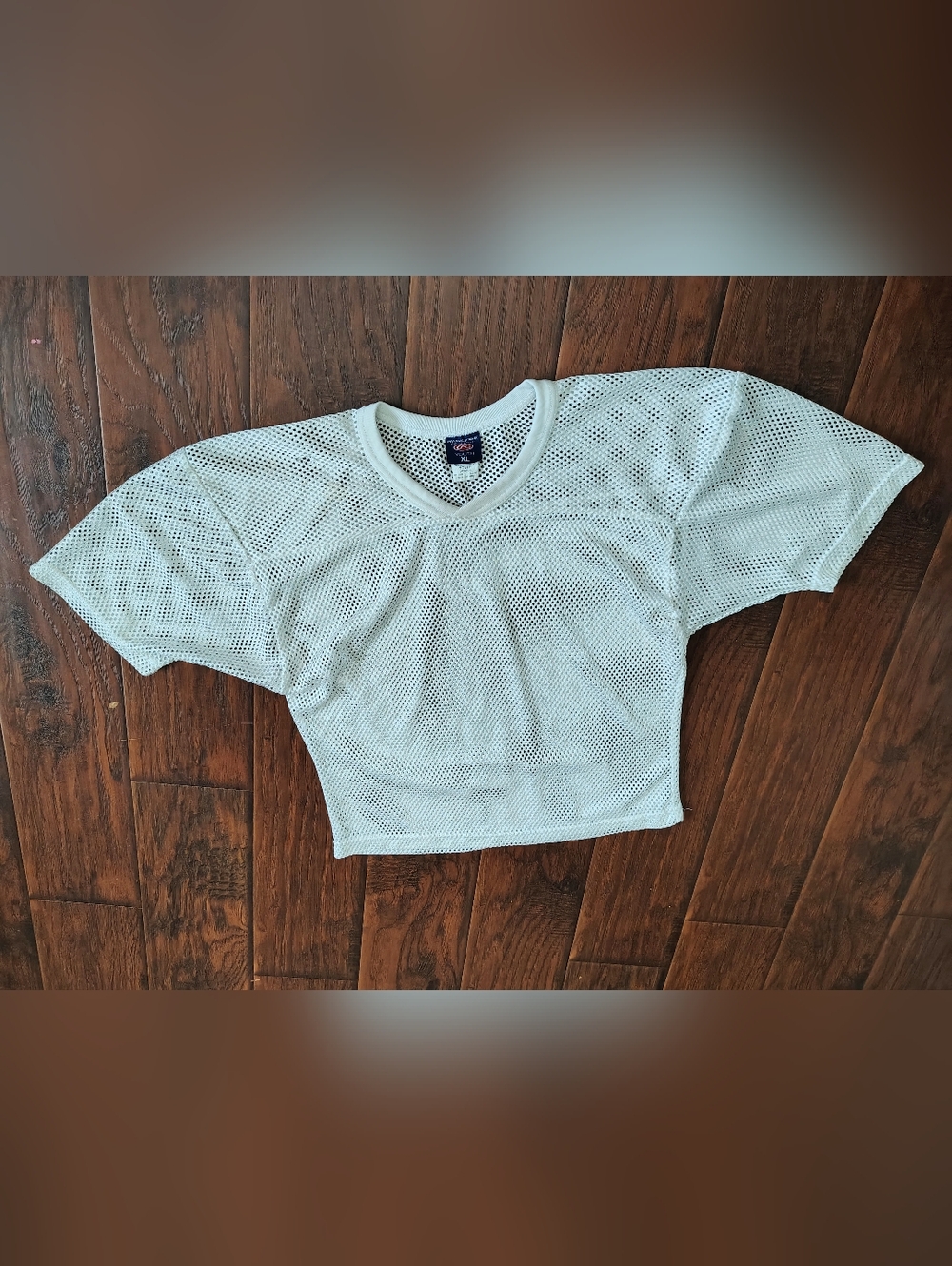 Rawlings White Mesh Short Sleeve Jersey